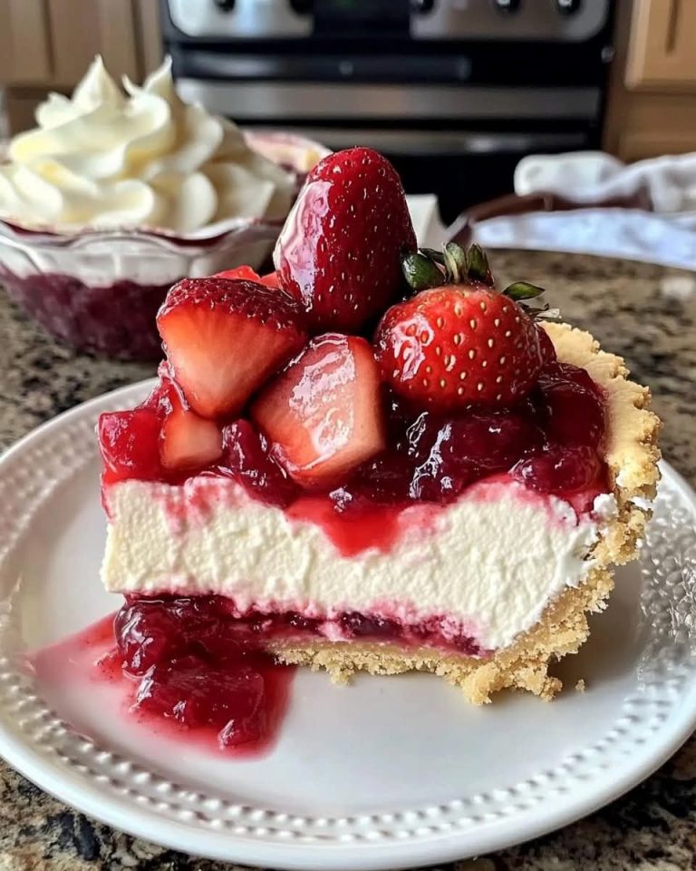 Strawberry Cream Cheese Cake – Cook For You
