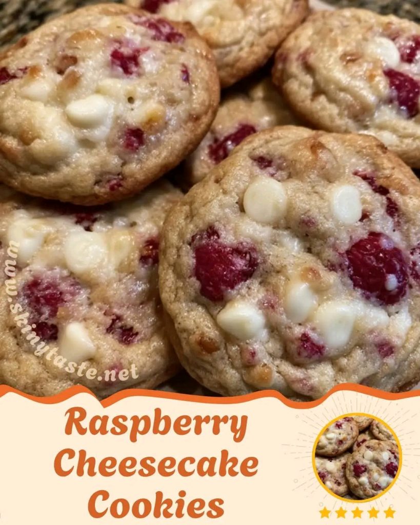 Raspberry Cheesecake Cookies – Cook For You