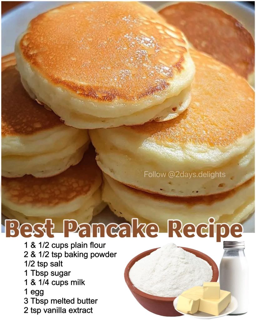 Curated visual reference: Fresh Look at The Best Homemade Pancake Recipe