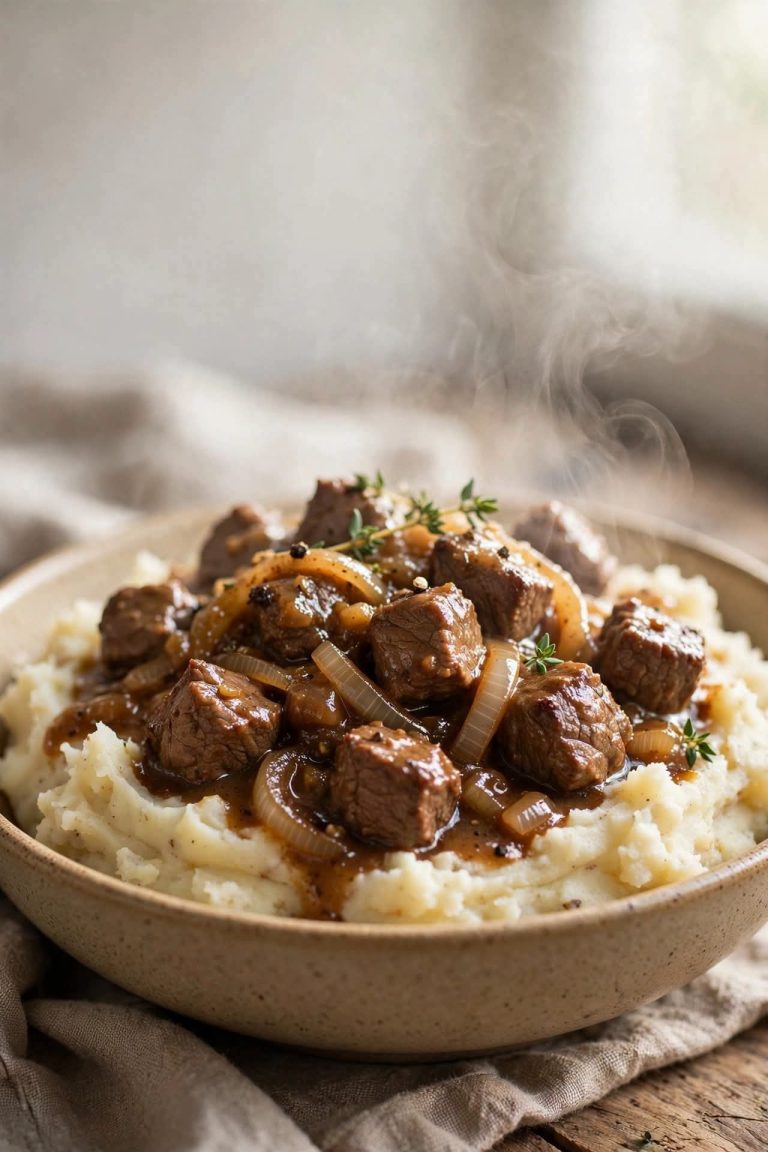 Savory Beef Tips and Gravy – Cook For You